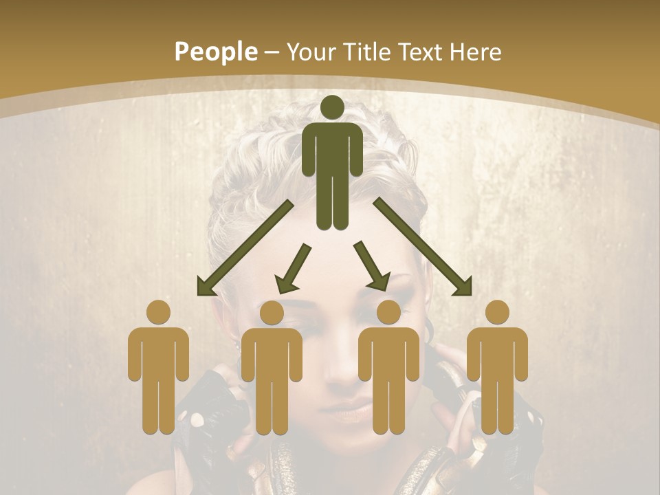 Beautiful Young Background PowerPoint Template