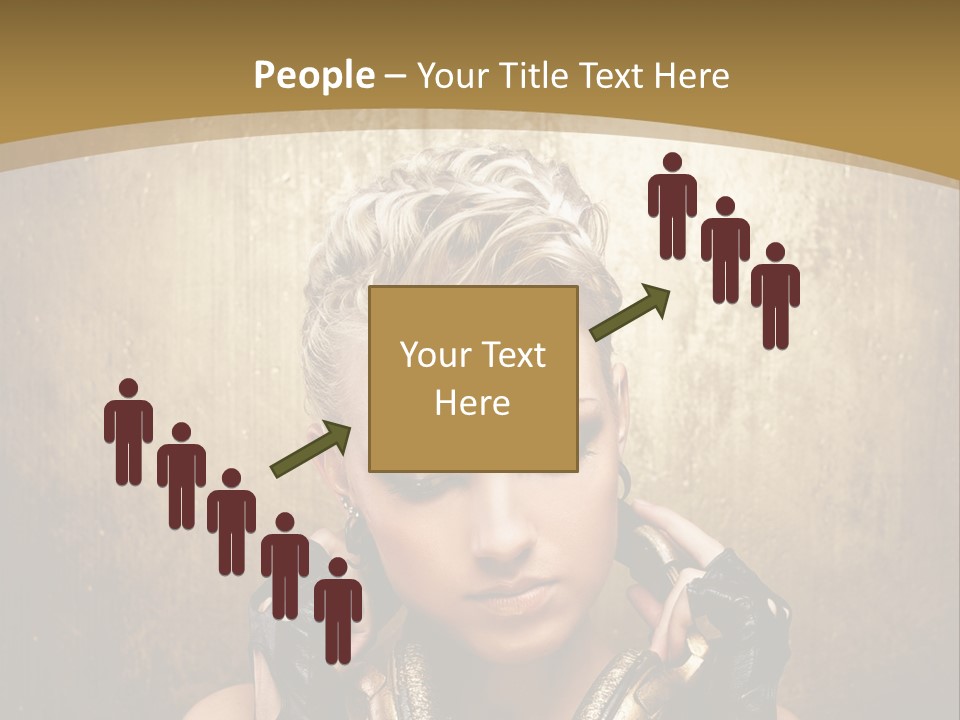 Beautiful Young Background PowerPoint Template