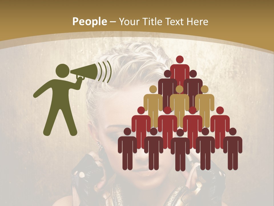 Beautiful Young Background PowerPoint Template