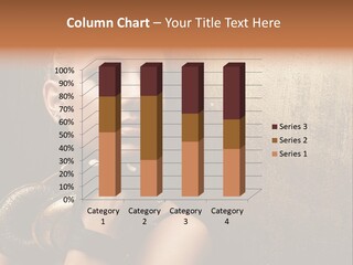 Face Close Up Model PowerPoint Template