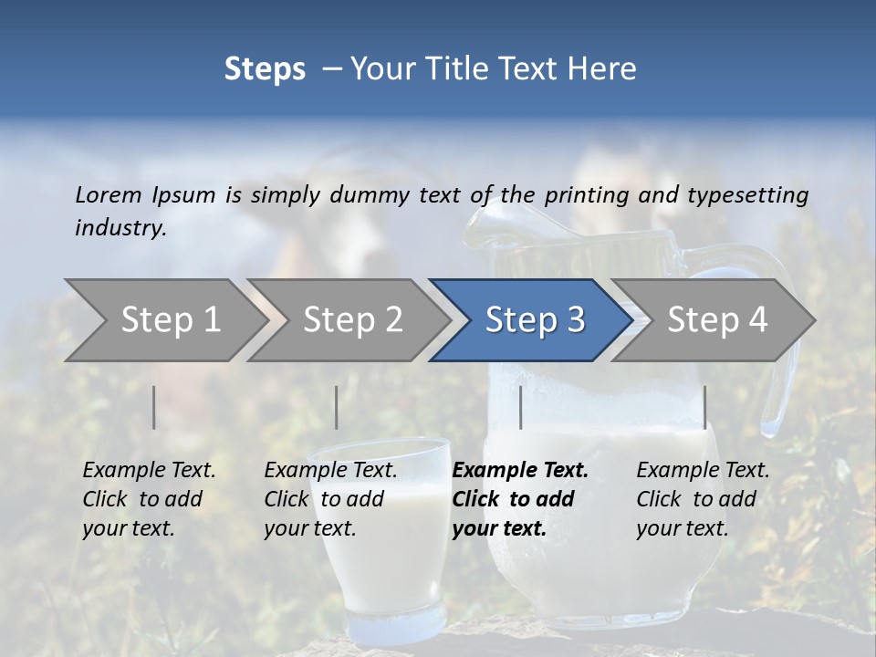 Summer Creamy Green PowerPoint Template