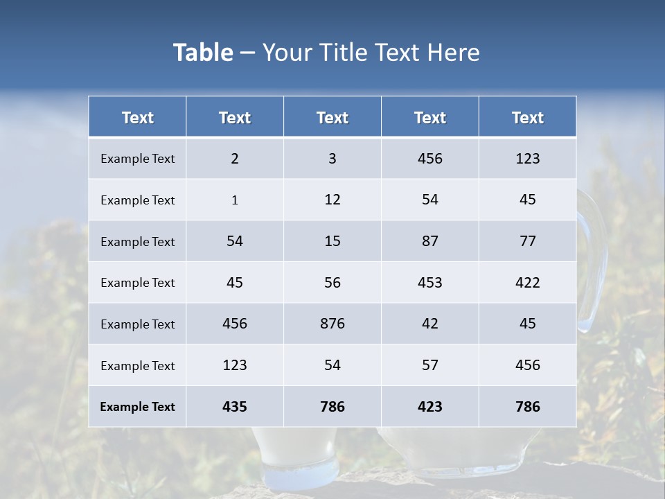 Summer Creamy Green PowerPoint Template