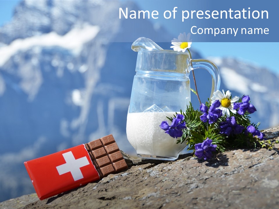 Idyllic Bar Spring PowerPoint Template