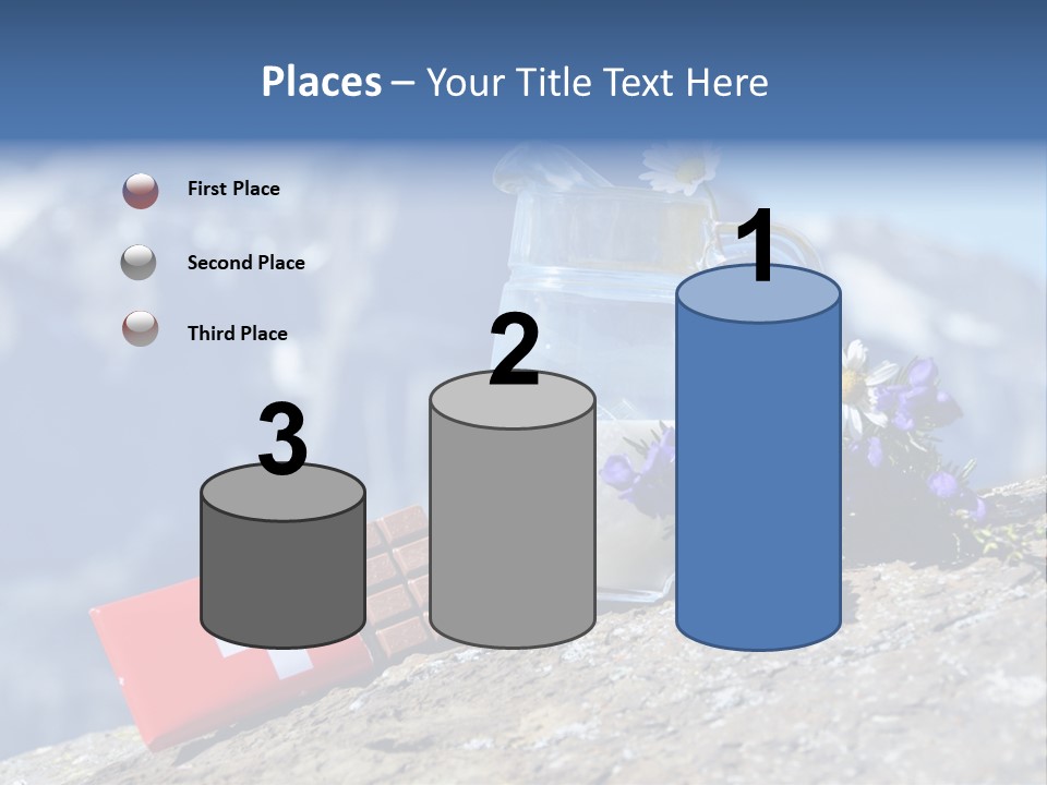 Idyllic Bar Spring PowerPoint Template