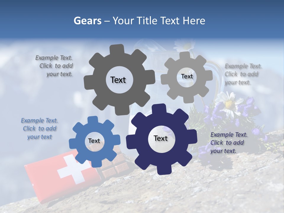 Idyllic Bar Spring PowerPoint Template