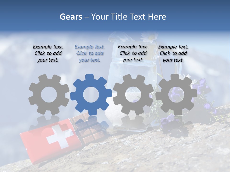 Idyllic Bar Spring PowerPoint Template