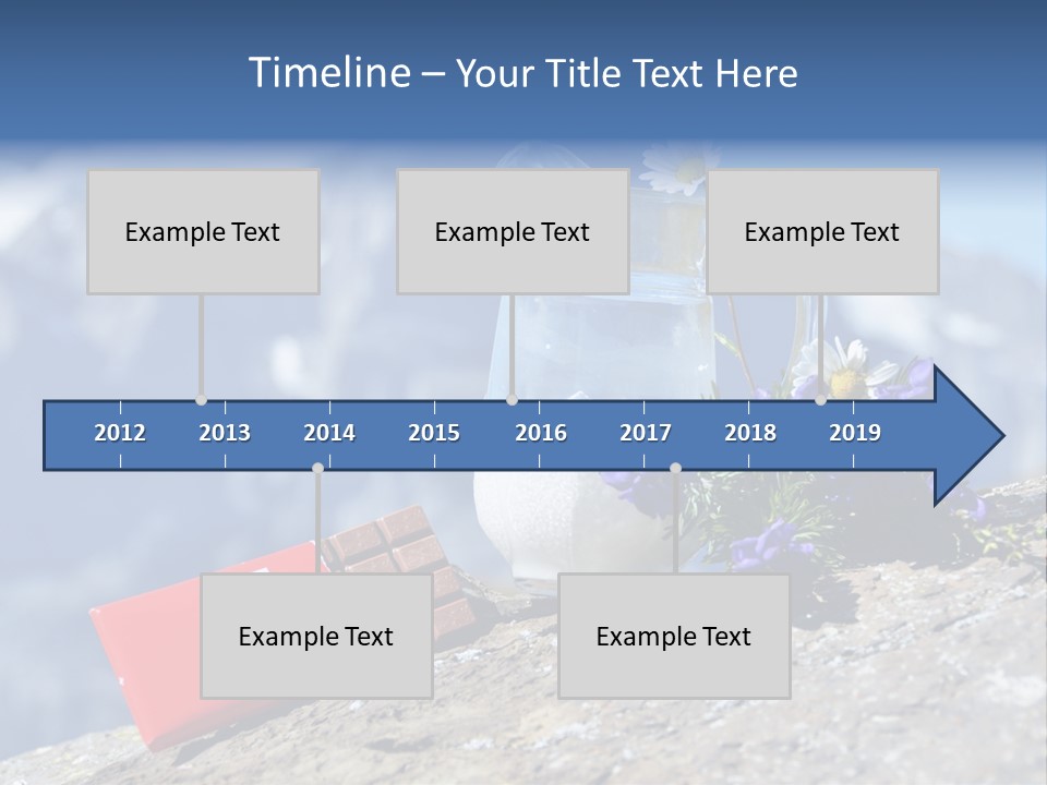 Idyllic Bar Spring PowerPoint Template