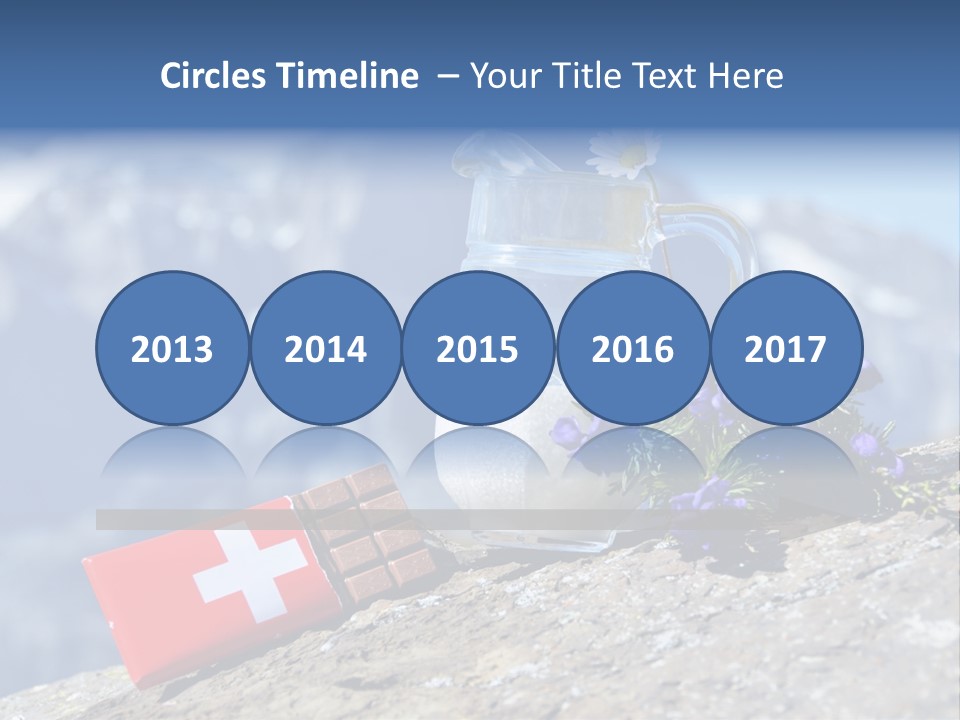 Idyllic Bar Spring PowerPoint Template