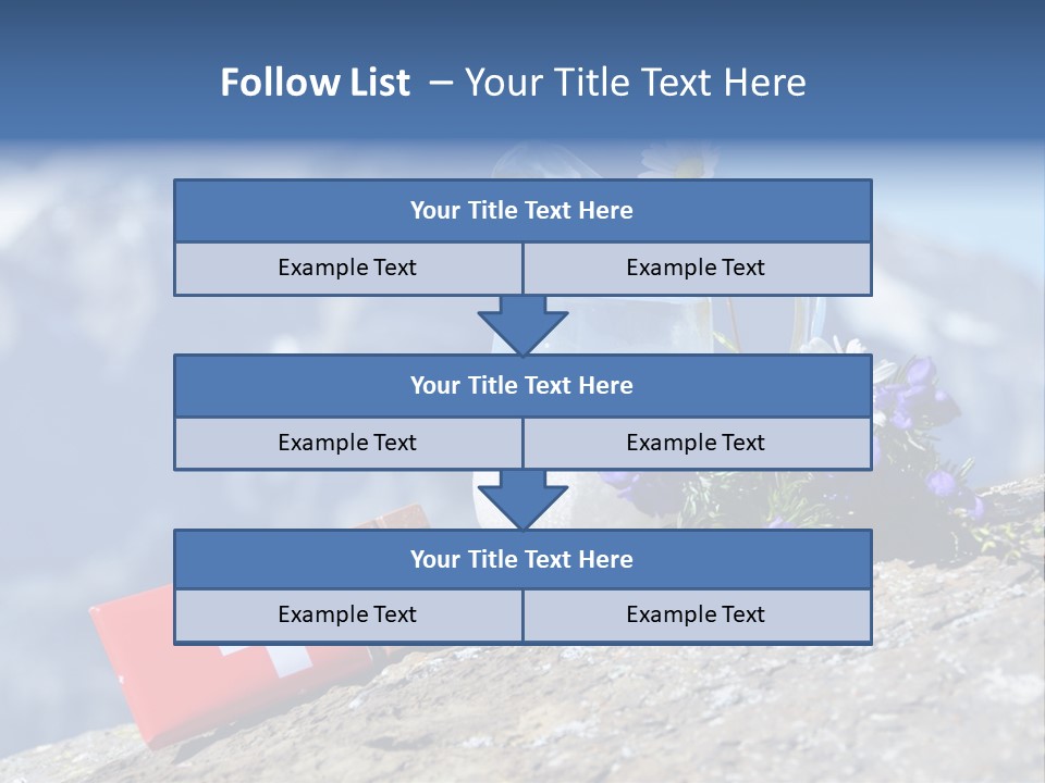 Idyllic Bar Spring PowerPoint Template