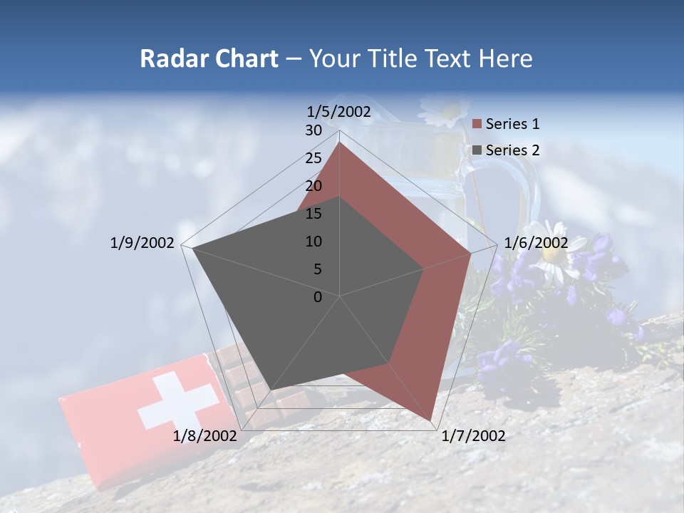Idyllic Bar Spring PowerPoint Template