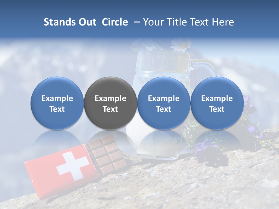 Idyllic Bar Spring PowerPoint Template