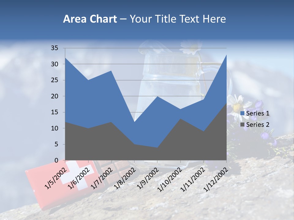 Idyllic Bar Spring PowerPoint Template