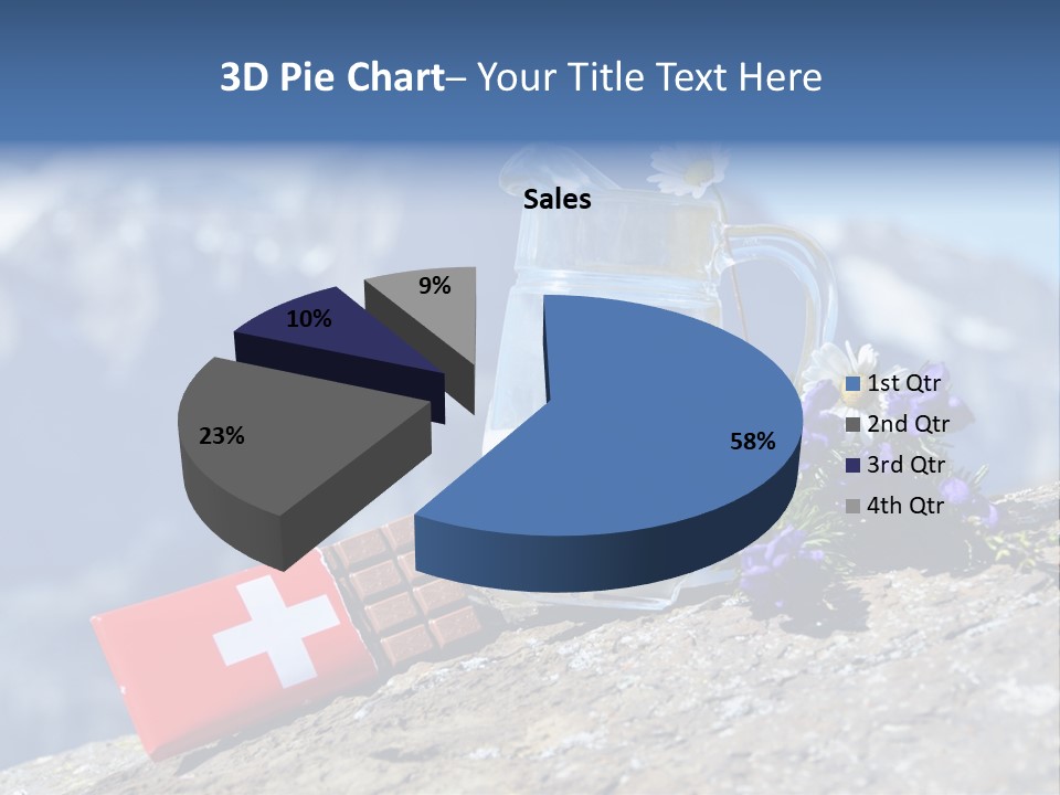 Idyllic Bar Spring PowerPoint Template