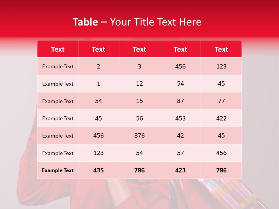 Shopper Caucasian Shop PowerPoint Template