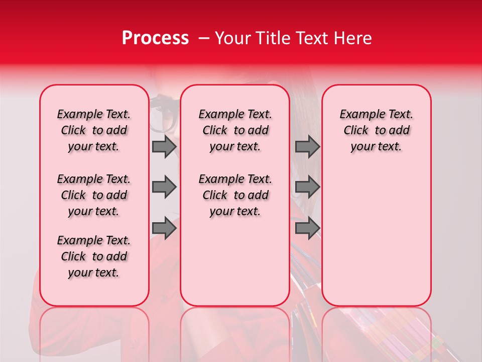 Shopper Caucasian Shop PowerPoint Template