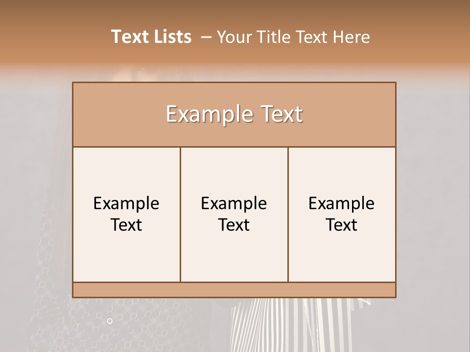 People Cheerful Shopaholic PowerPoint Template