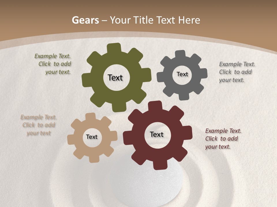 Livingroom Style Flame PowerPoint Template