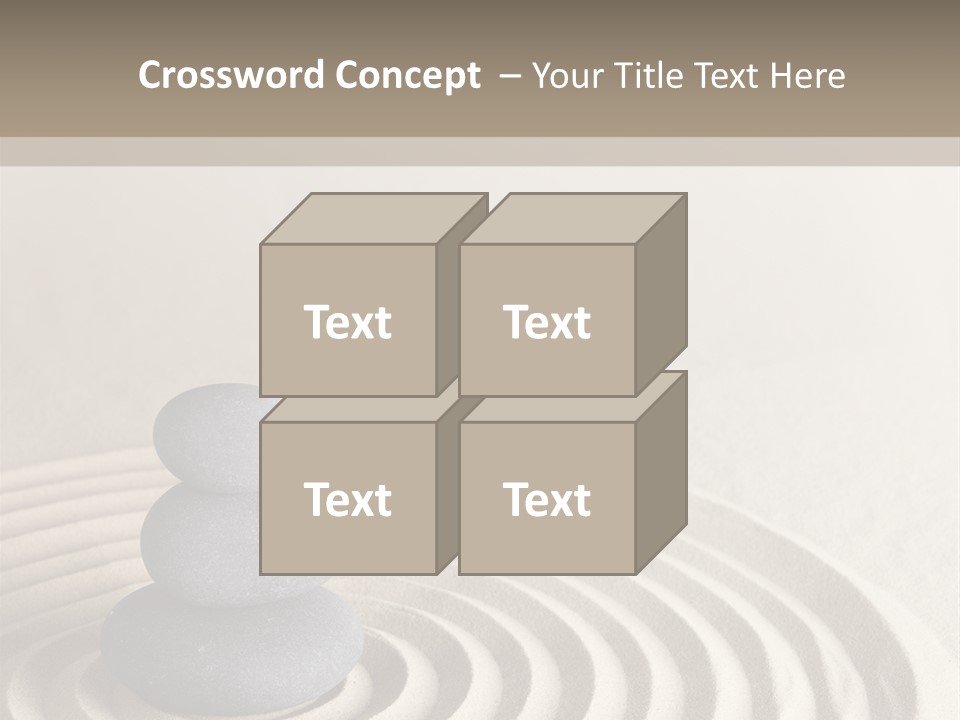 Stone Style Wooden PowerPoint Template