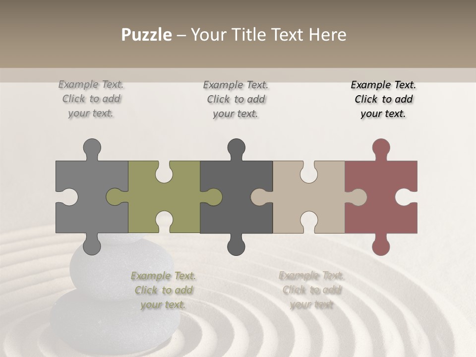 Stone Style Wooden PowerPoint Template