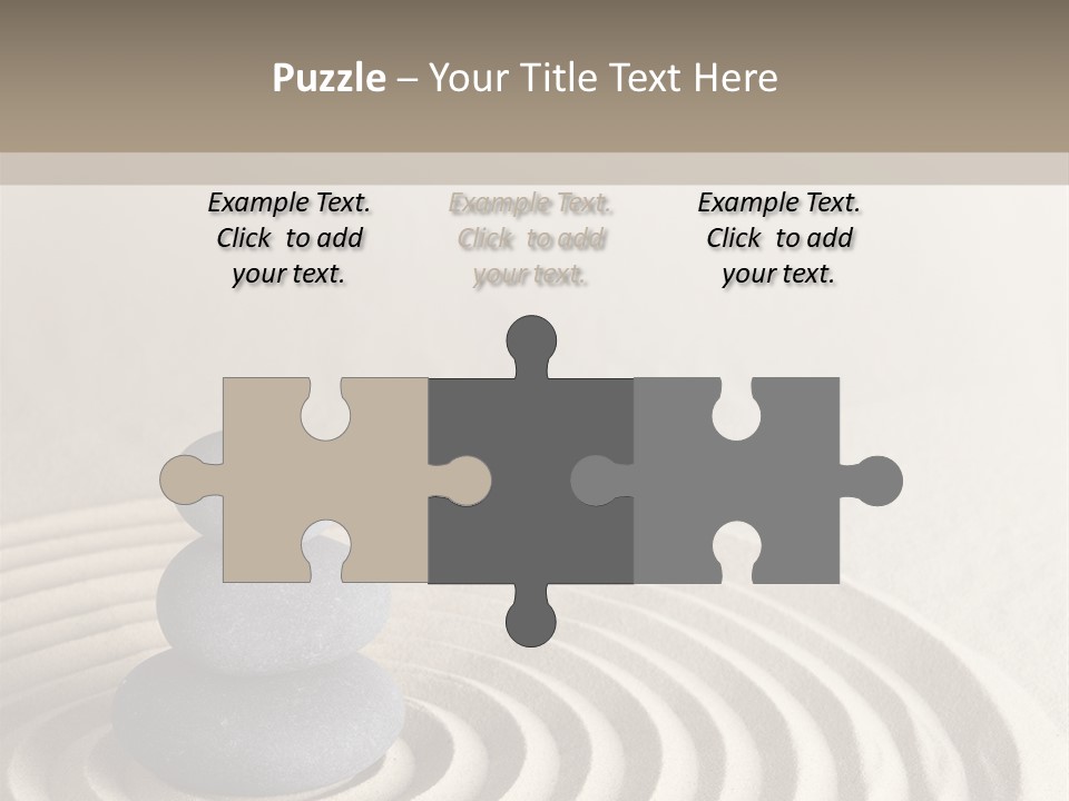 Stone Style Wooden PowerPoint Template