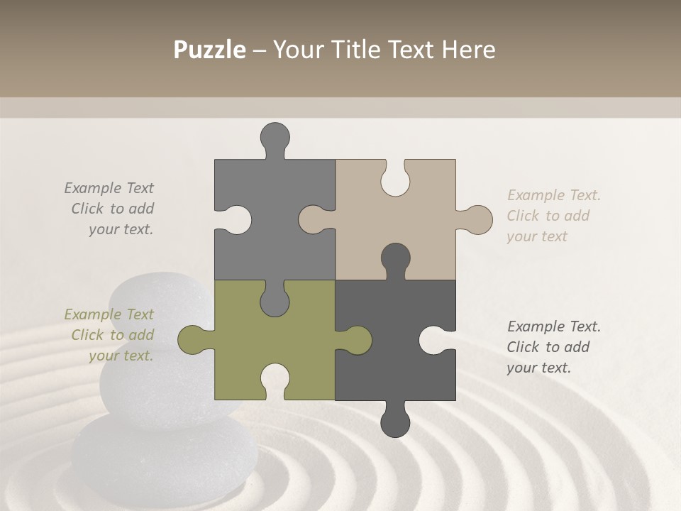 Stone Style Wooden PowerPoint Template