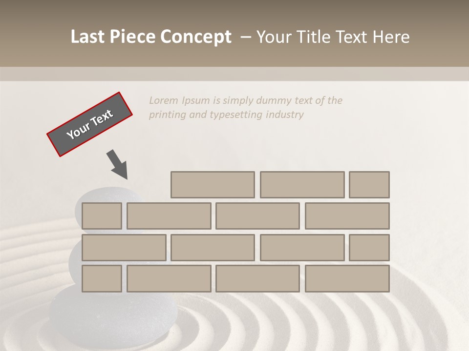 Stone Style Wooden PowerPoint Template
