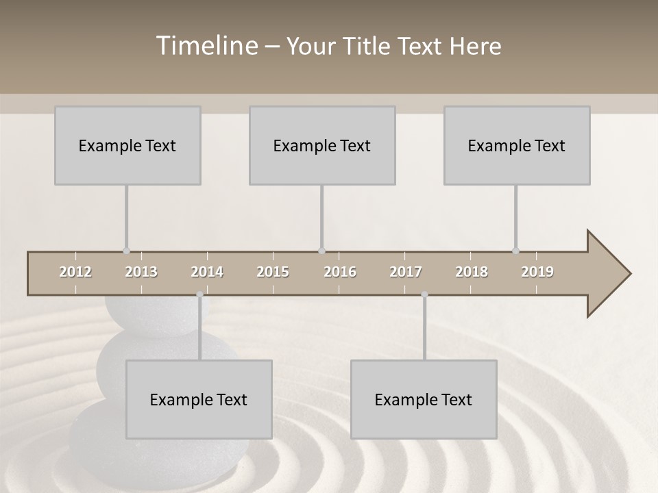 Stone Style Wooden PowerPoint Template