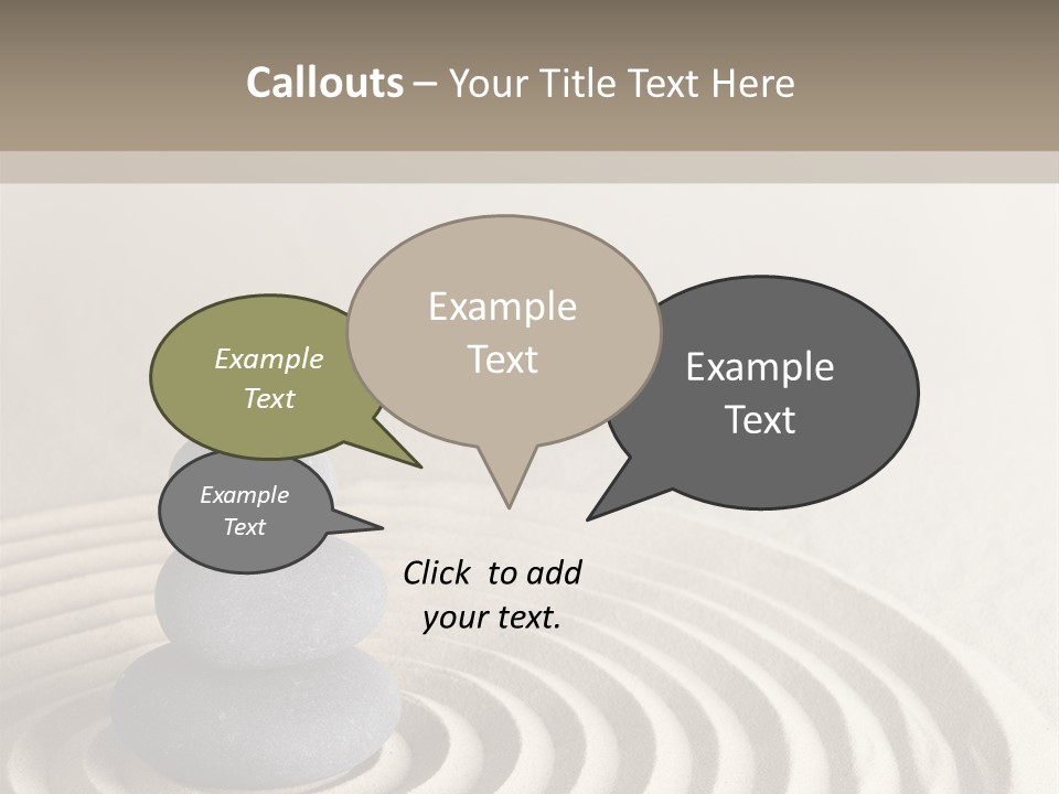 Stone Style Wooden PowerPoint Template