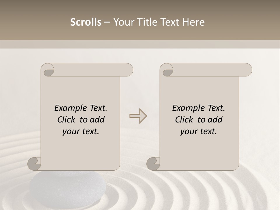 Stone Style Wooden PowerPoint Template