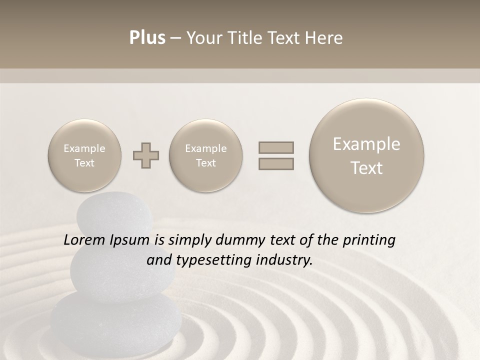 Stone Style Wooden PowerPoint Template