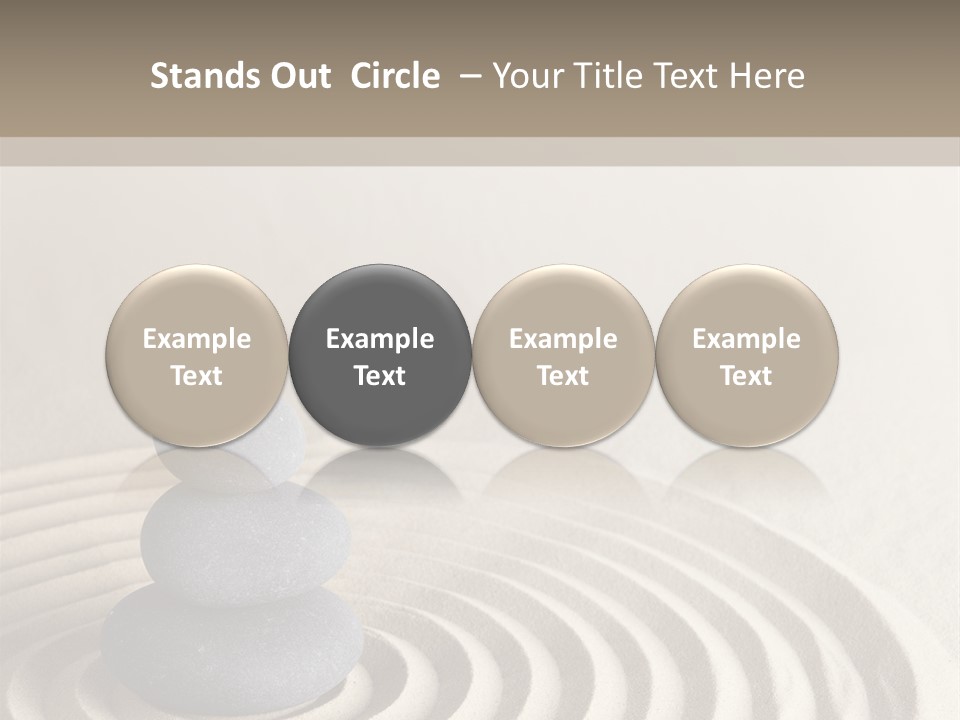 Stone Style Wooden PowerPoint Template