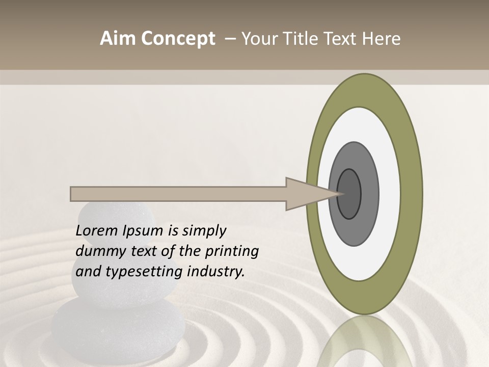 Stone Style Wooden PowerPoint Template