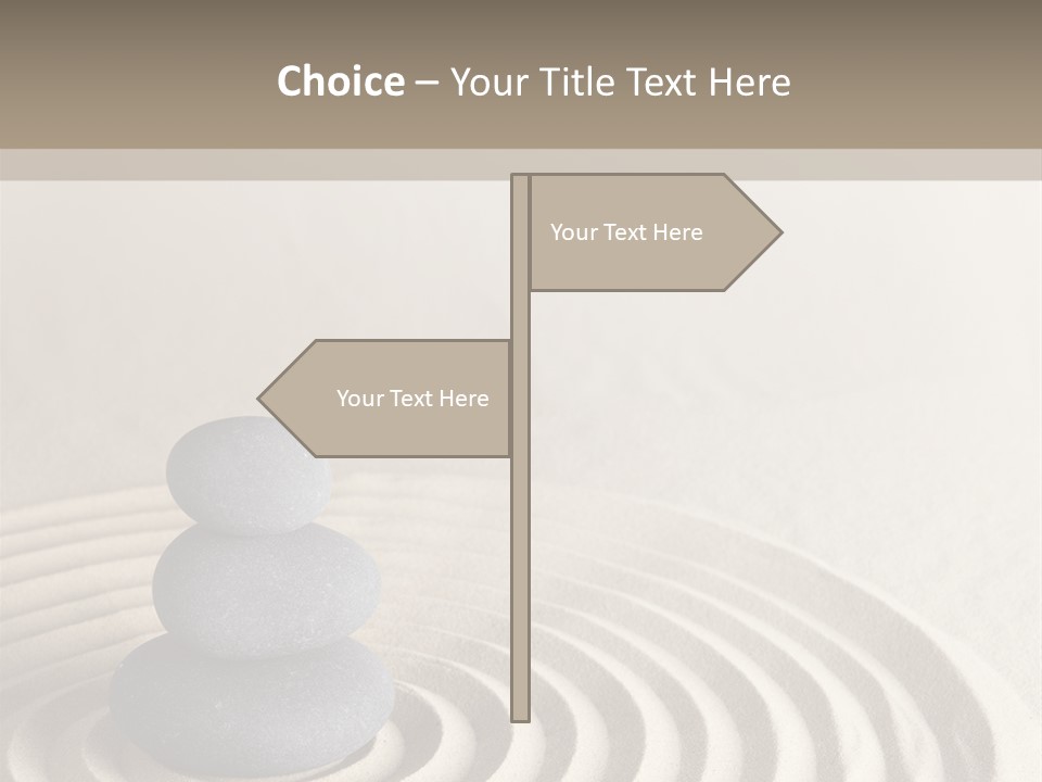 Stone Style Wooden PowerPoint Template