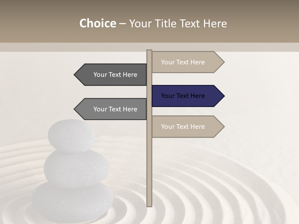 Stone Style Wooden PowerPoint Template