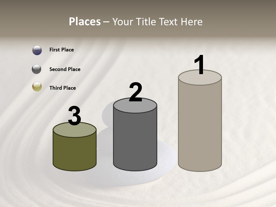 Interior Horizontal Bookshelf PowerPoint Template