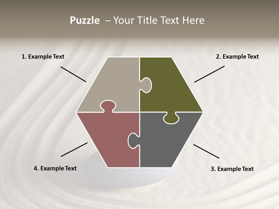 Interior Horizontal Bookshelf PowerPoint Template