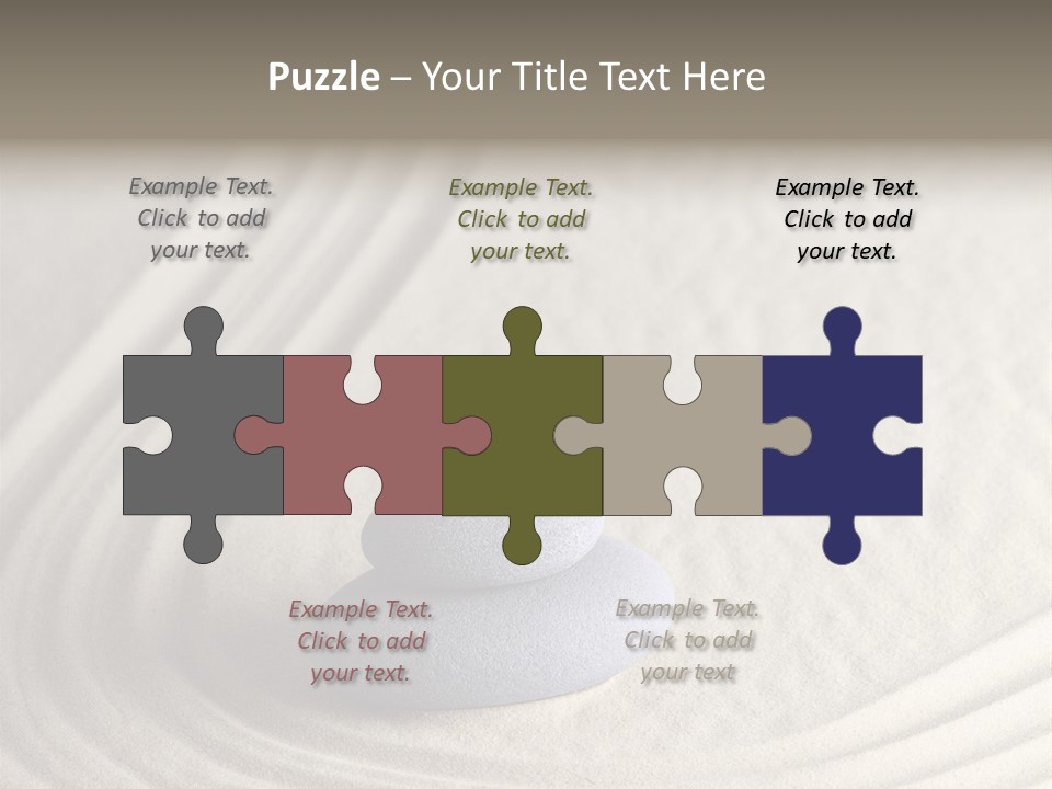 Interior Horizontal Bookshelf PowerPoint Template