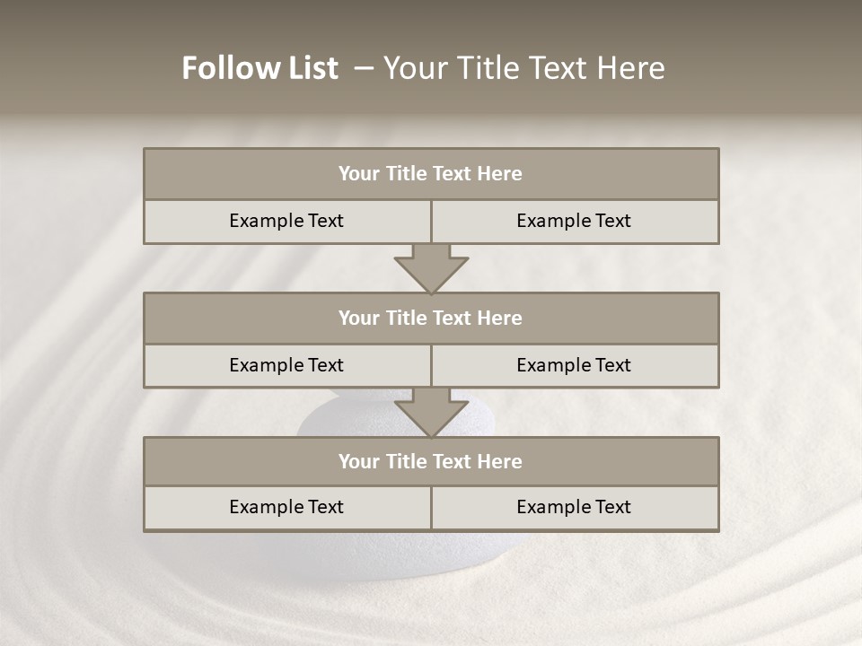 Interior Horizontal Bookshelf PowerPoint Template