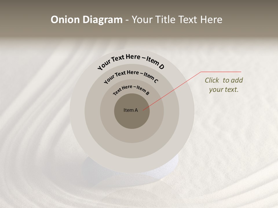 Interior Horizontal Bookshelf PowerPoint Template