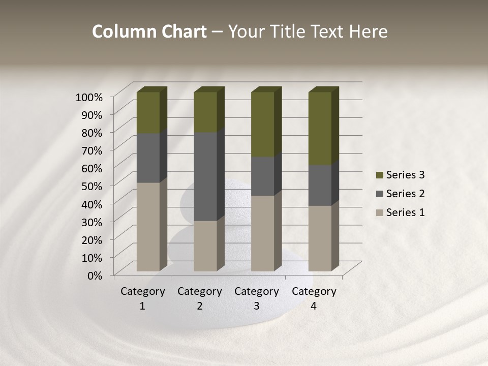 Interior Horizontal Bookshelf PowerPoint Template