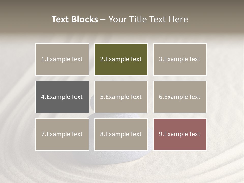 Interior Horizontal Bookshelf PowerPoint Template