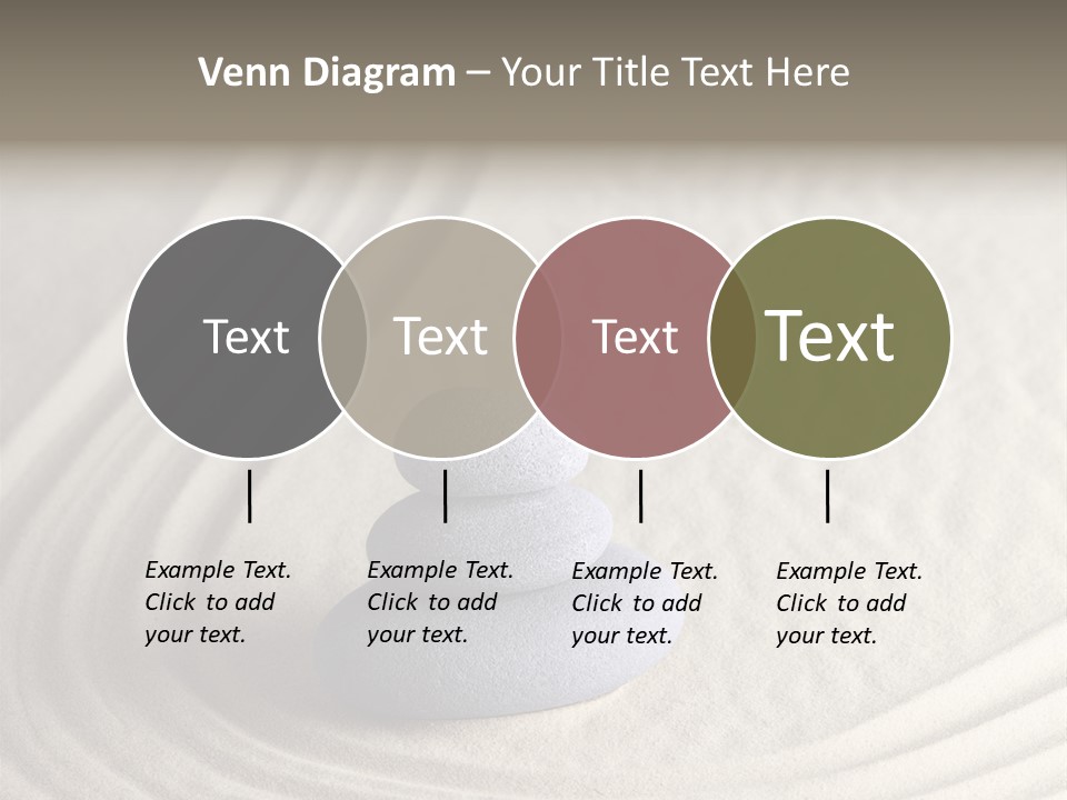 Interior Horizontal Bookshelf PowerPoint Template