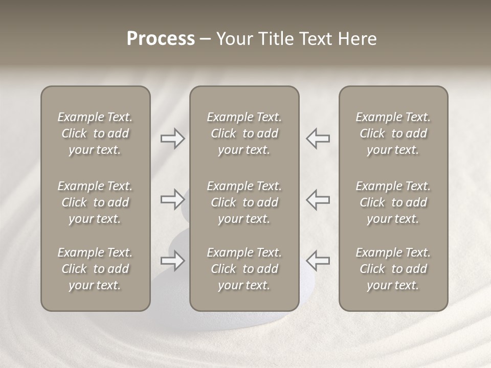 Interior Horizontal Bookshelf PowerPoint Template