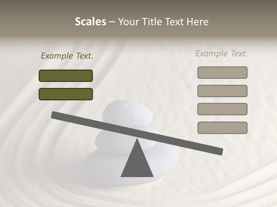 Interior Horizontal Bookshelf PowerPoint Template