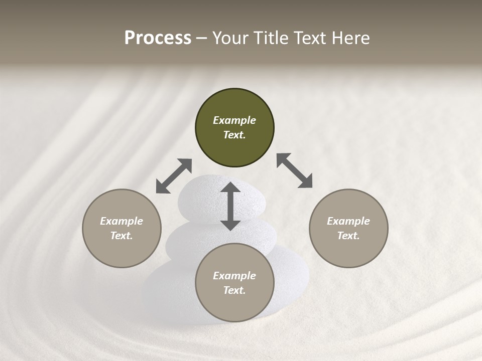 Interior Horizontal Bookshelf PowerPoint Template