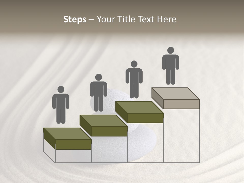 Interior Horizontal Bookshelf PowerPoint Template