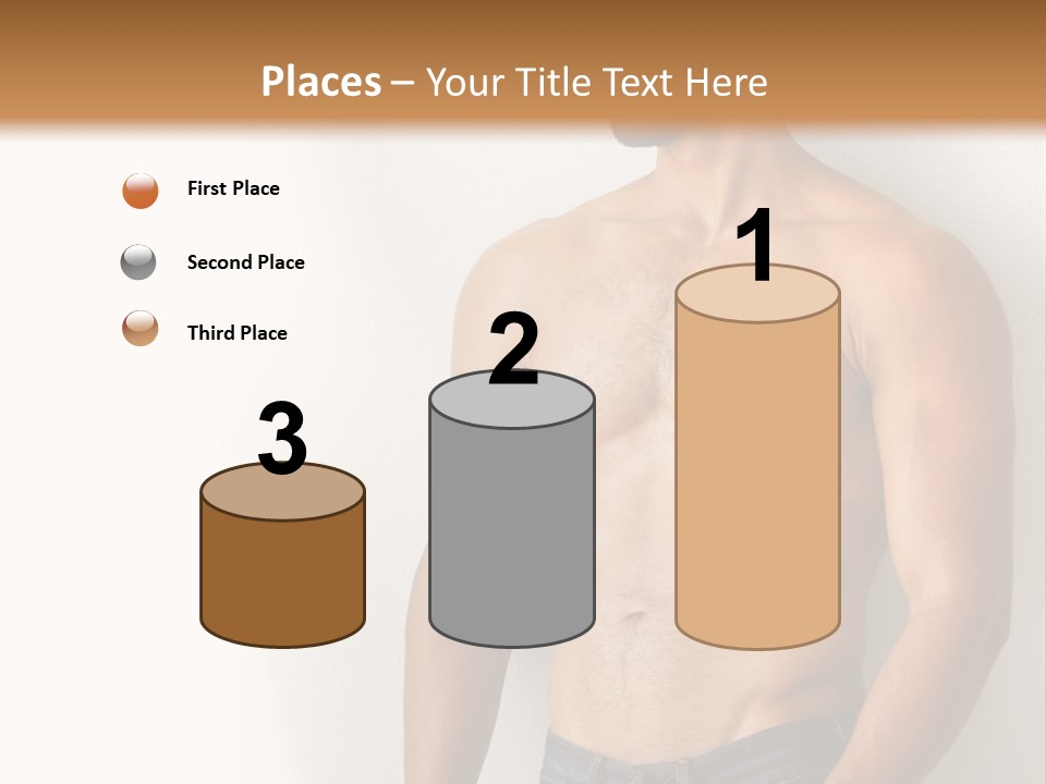 Romantic Muscle Alone PowerPoint Template