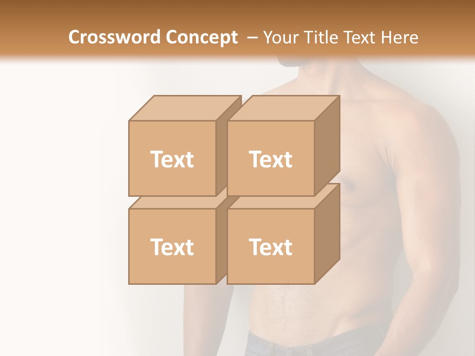 Romantic Muscle Alone PowerPoint Template