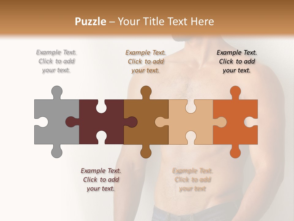 Romantic Muscle Alone PowerPoint Template