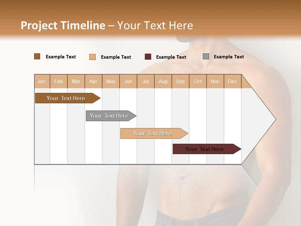 Romantic Muscle Alone PowerPoint Template